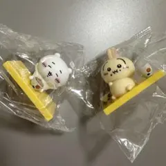 ちいかわx松屋オリジナルフィギュア 鬼辛カレー ちいかわ＆うさぎ