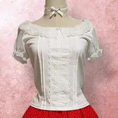 BABY La Petite Fleur 五分袖ブラウス 生成り 綿 - メルカリ