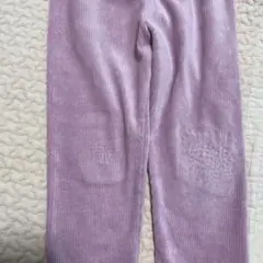 ユニクロ　レギンス　ピンク　110 コーデュロイライク　パンツ　キッズ