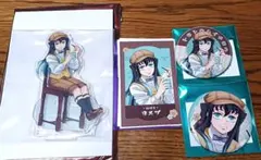鬼滅の刃　AGF2024純喫茶 時透無一郎　 アクリルスタンド 缶バッジ
