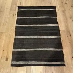 123*74 ナチュラルオールドキリム（トルコ/チュアル）ハンドメイド 