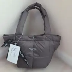 ★未使用新品、タグ付き★【TAION】 トートバッグ　ランチトート　グレー