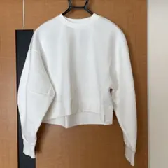 ヤマダヤ Vin ホワイト クロップドスウェット