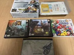 New Nintendo 3DS LL モンスターハンター4G、ソフト3本付き