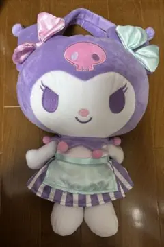 クロミ　サンリオ　くじ　ぬいぐるみバッグ