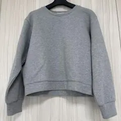 BEAUTY&YOUTH ラメダンボール クルーネックトップス　スウェット