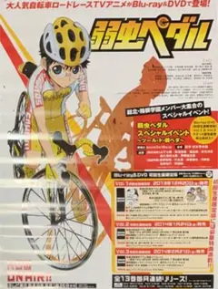 弱虫ペダル　B2ポスター