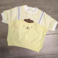 【タグ付き新品未使用】サンリオ ポムポムプリン 半袖 トップス Tシャツ 90のサムネイル