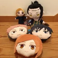 【未使用】呪術廻戦　ぬいぐるみ＆フェイスポーチセット