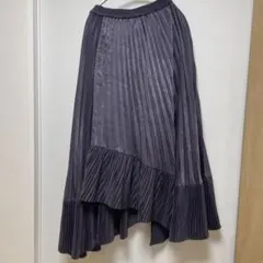 Diagram グレー プリーツスカートのサムネイル