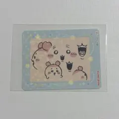 ちいかわ 丸美屋 ステッカーシール 古本屋　カニちゃん　ホログラムシール