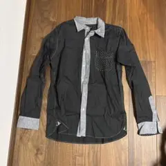 BEAMS HEART ドット柄長袖シャツ