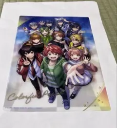 カラフルピーチ　クリアポスター　A5