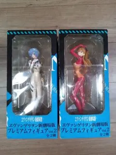 【未開封】エヴァンゲリヲン プレミアムフィギュア アスカ レイ エヴァンゲリオン
