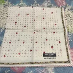 BURBERRY LONDON ハンカチ 花柄 ドットのサムネイル