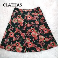 CLATHAS　クレイサス 花柄スカート size38のサムネイル