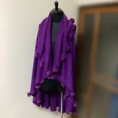 ニナリッチ ケープ ポンチョ マント フリル レディース NINARICCI ニナリッチ ケープ ポンチョ マント フリル レディース NINARICCI