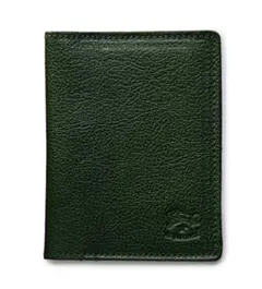 IL BISONTE 緑 レザー カードケース 本体
