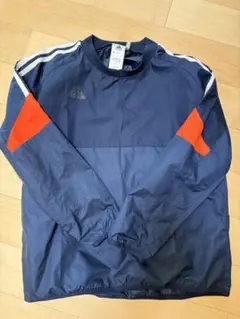 adidas ピステ ネイビー/オレンジ J150