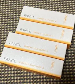 【新品未使用】化粧液＆乳液 4本セット ファンケル エンリッチプラス しっとり