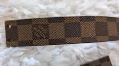 零碎LOUIS VUITTON 路易威登 棋盤格 皮帶 改造