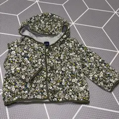 GAP 花柄　グリーン　アウター