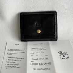 【希少】IL BISONTE イルビゾンテ トリフォルドウォレット