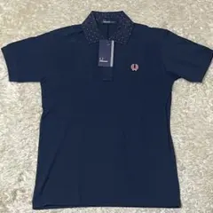 ✨新品 未使用✨ FRED PERRY ネイビー ポロシャツ S 上品カジュアル