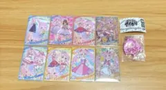 ひみつのアイプリ ひまりカード8枚+ひまりラバーマスコット1つ