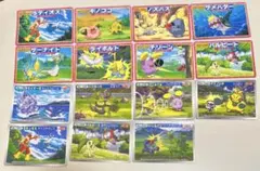 トップサン　ポケモンカード　4枚セット　リザード　フシギソウ　マリル　ルカリオ トップサン ポケモンカード 4枚セット リザード フシギソウ マリル