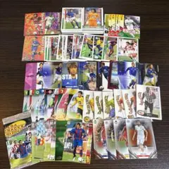サッカートレーディングカードセット 中田英寿等