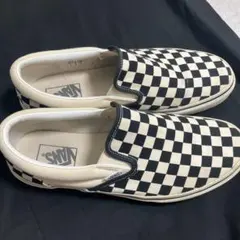 VANS チェック柄 スリッポン 靴