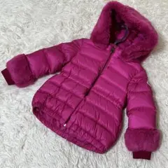 【希少】モンクレール　MONCLER キッズ ダウン 100cm ピンク
