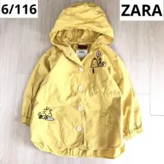 Zara スヌーピーフードジャケットコート