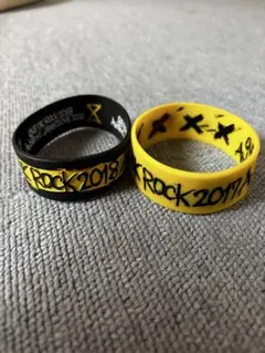 ONE OK ROCK2017 & 2018 ラバーバンド 2個セット