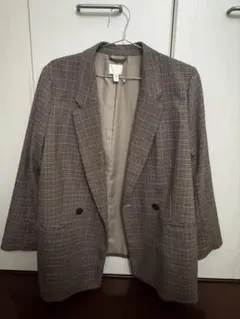チェック柄 ジャケット　H&M