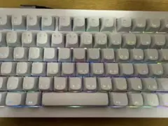 【極美品】Keychron Q1 Pro 日本語配列(JIS) ホワイト 茶軸