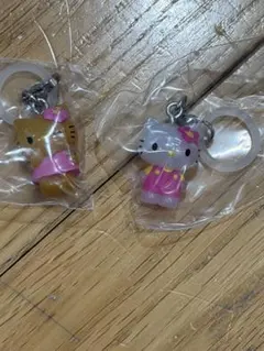 めじるしアクセサリー ハローキティ お花ver 日焼けver