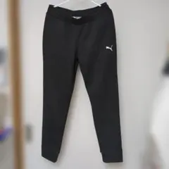 プーマ　黒色スエットパンツ　婦人Lサイズ