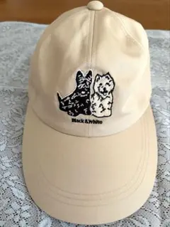 Black & White ゴルフキャップ ベージュのサムネイル