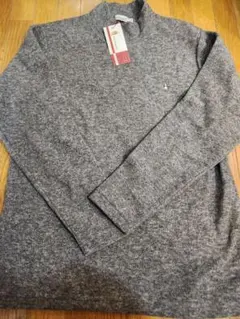 新品　Hush Puppies 　ハイネック長袖トップス　 Mサイズ　 グレーのサムネイル