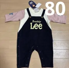 【新品タグ付き】Buddy Lee オーバーオールロンパース　カバーオール　80