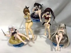 【中古品】Aqua Float Girls　ぬーどるストッパー　フィギュア　５点のサムネイル
