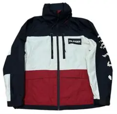 tommy hilfiger ワンポイントロゴ サイドテープ ナイロンジャケット
