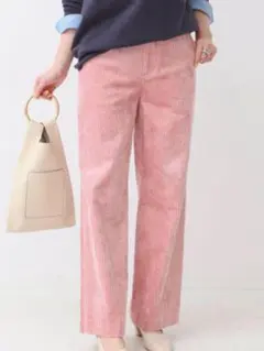 【美品お値下げ】Spick &Span ギャザーチノパンツ　ピンク　38 ギャザーチノ（チノパンツ）｜Spick & Span（スピックアンド