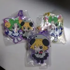 デ・ジ・キャラット　ラバーマスコット キーホルダー