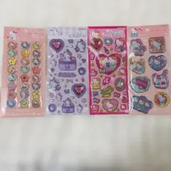 サンリオ　キティ　おはじきシール　ジュエルシール　ウォーターシール