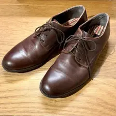 stefanorossi ブラウン レースアップシューズ