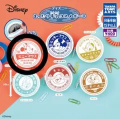 ディズニー　まったり牛乳コスメポーチ　ガチャ　ミニーマウス