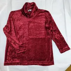Suzy Madonna ベルベット赤 長袖M　　 春、秋、冬用